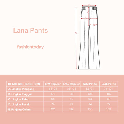 Lana Pants - Fashiontoday