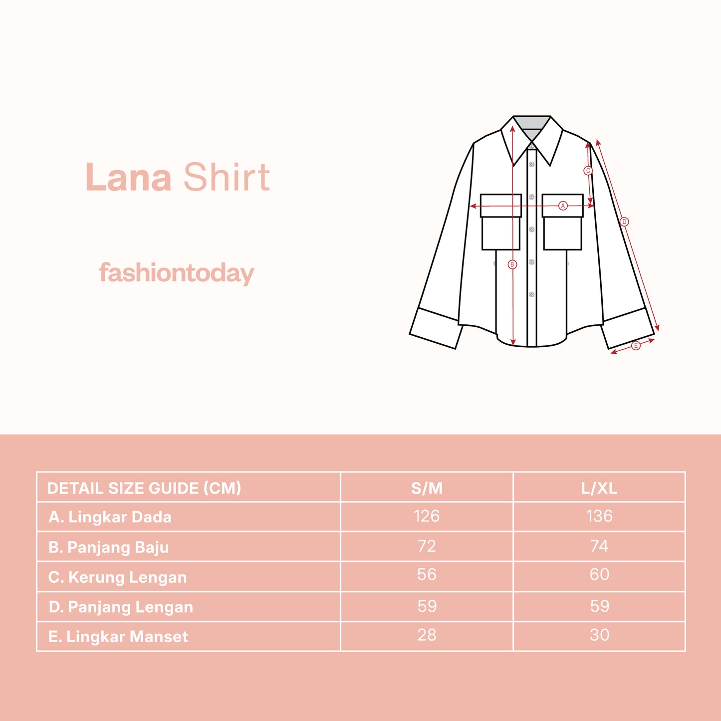 Lana Shirt - Fashiontoday