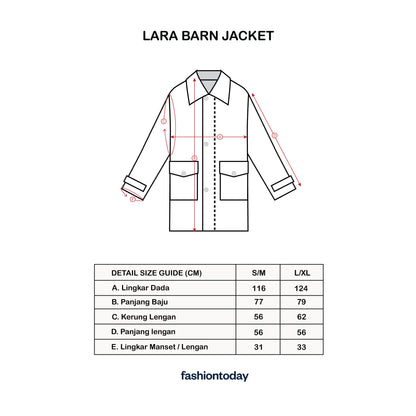 Lara Barn Jacket - Fashiontoday