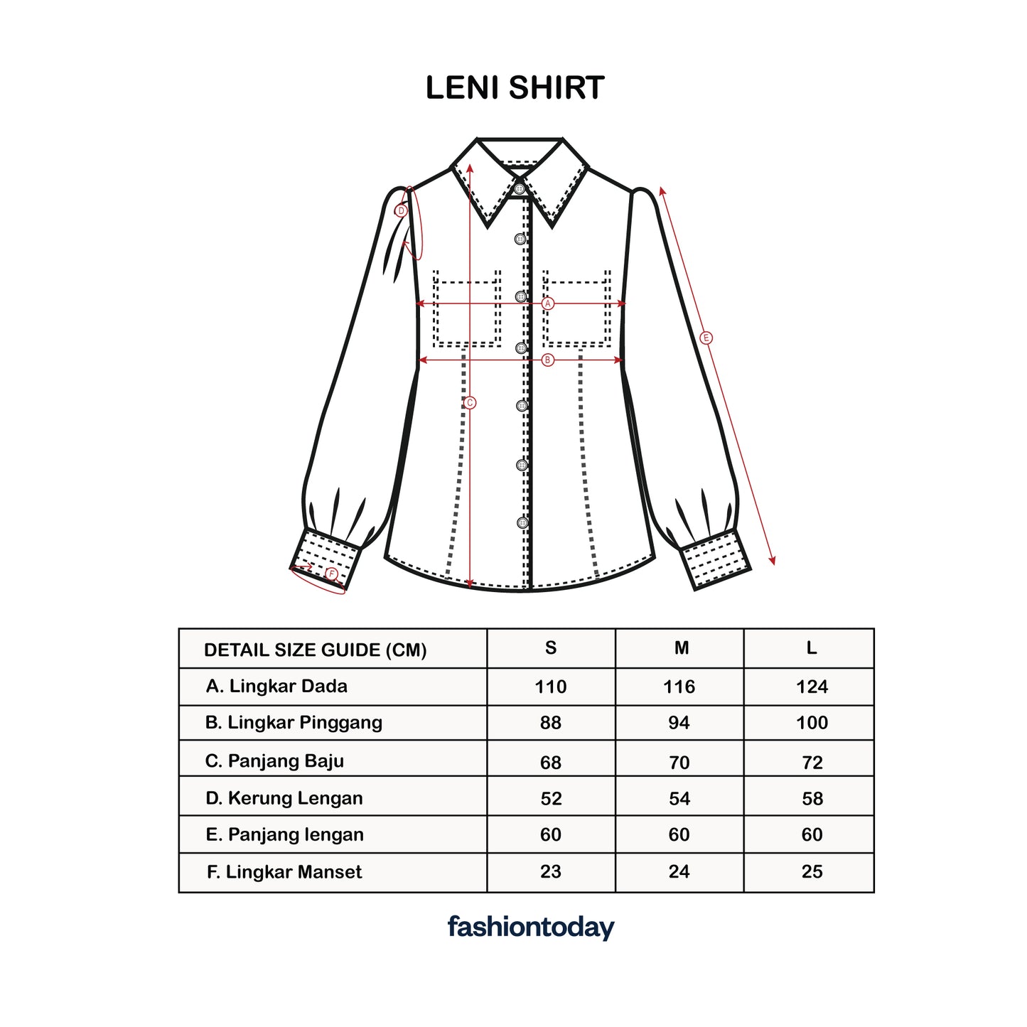Leni Shirt - Fashiontoday