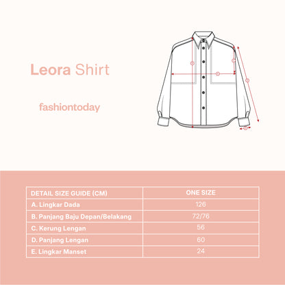 Leora Shirt - Fashiontoday