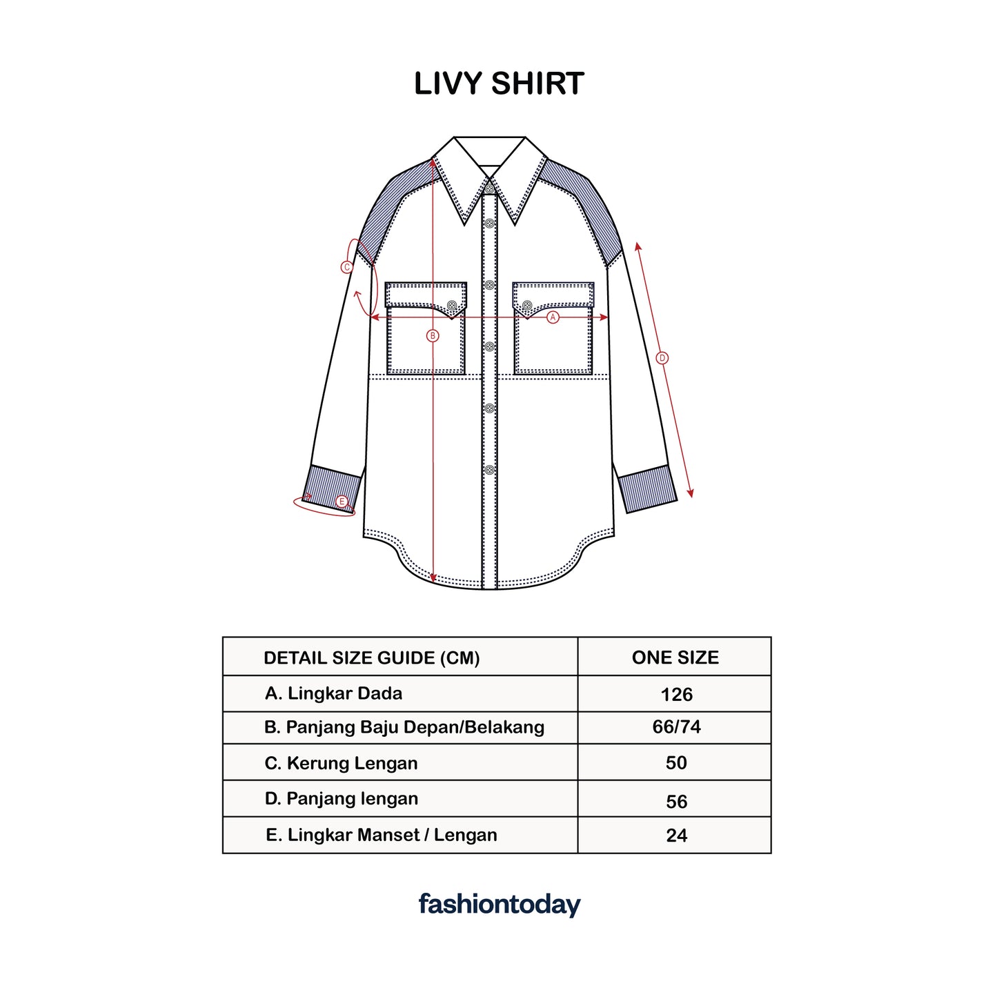 Livy Shirt - Fashiontoday