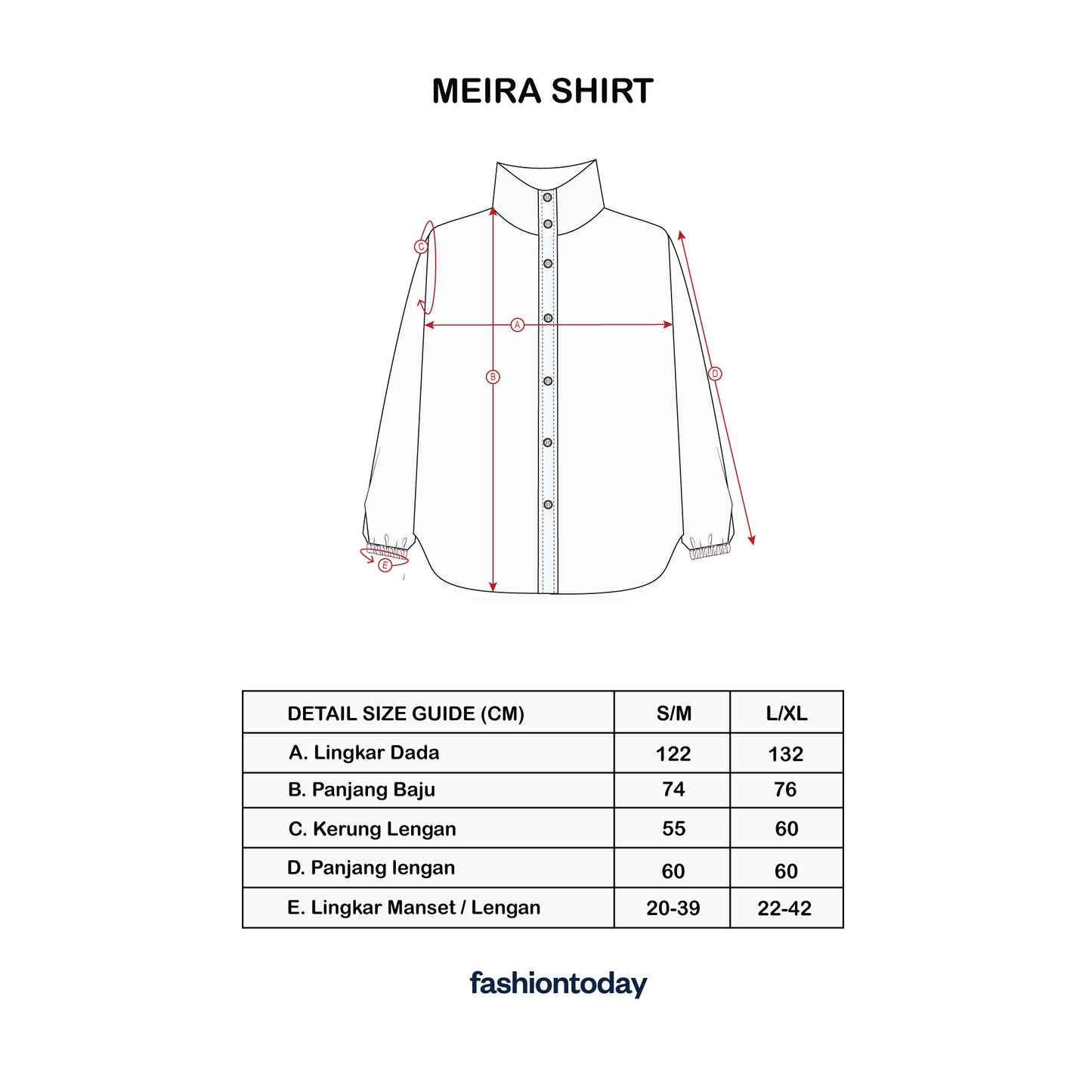 Meira Shirt - Fashiontoday