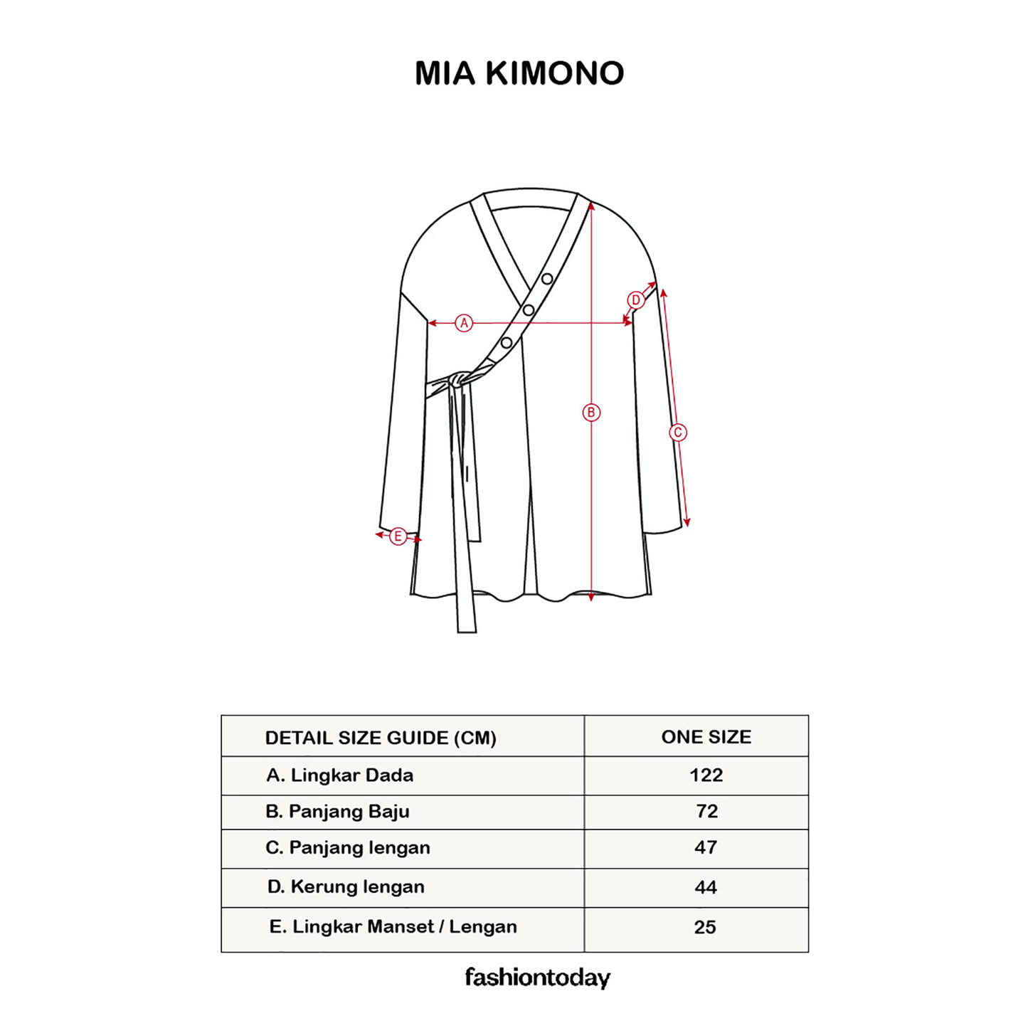 Mia Kimono - Fashiontoday