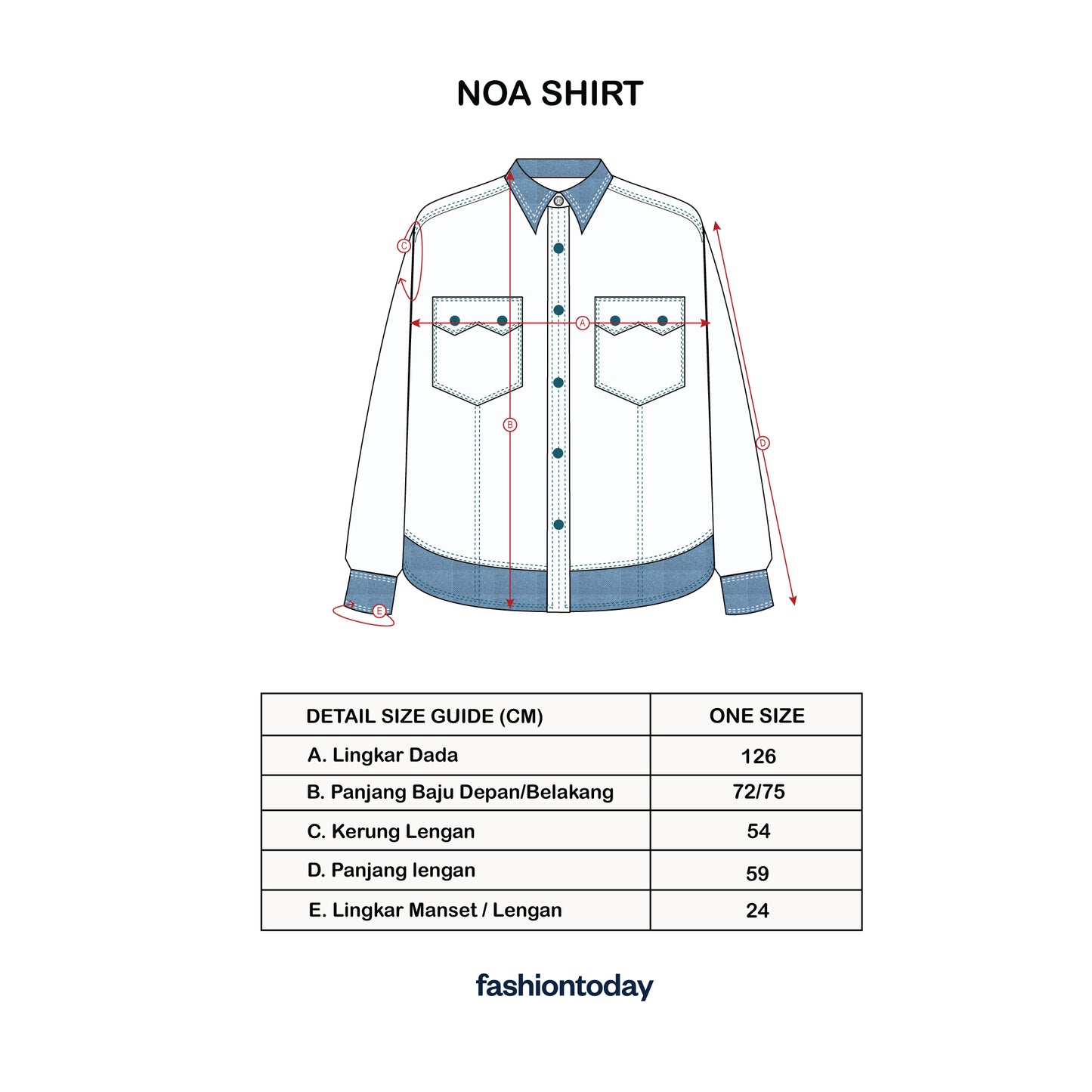 Noa Shirt - Fashiontoday