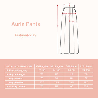 Aurin Pants - Fashiontoday Raya Exclusive