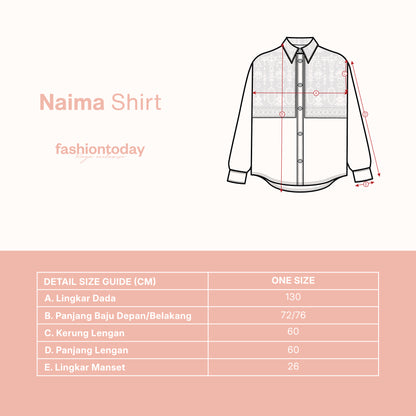Naima Shirt - Fashiontoday Raya Exclusive