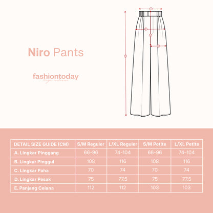 Niro Pants - Fashiontoday Raya Exclusive