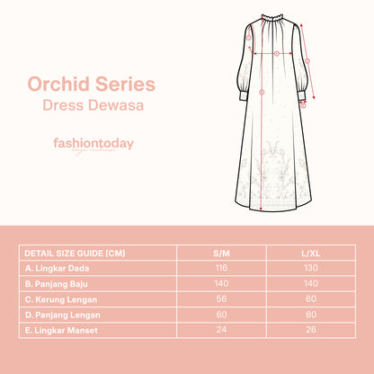 Orchid Series Dress Dewasa - Fashiontoday Raya Exclusive