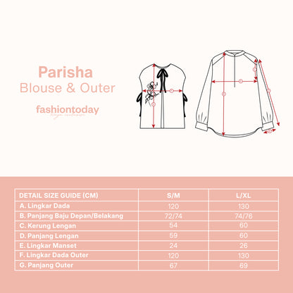Parisha Blouse - Fashiontoday Raya Exclusive