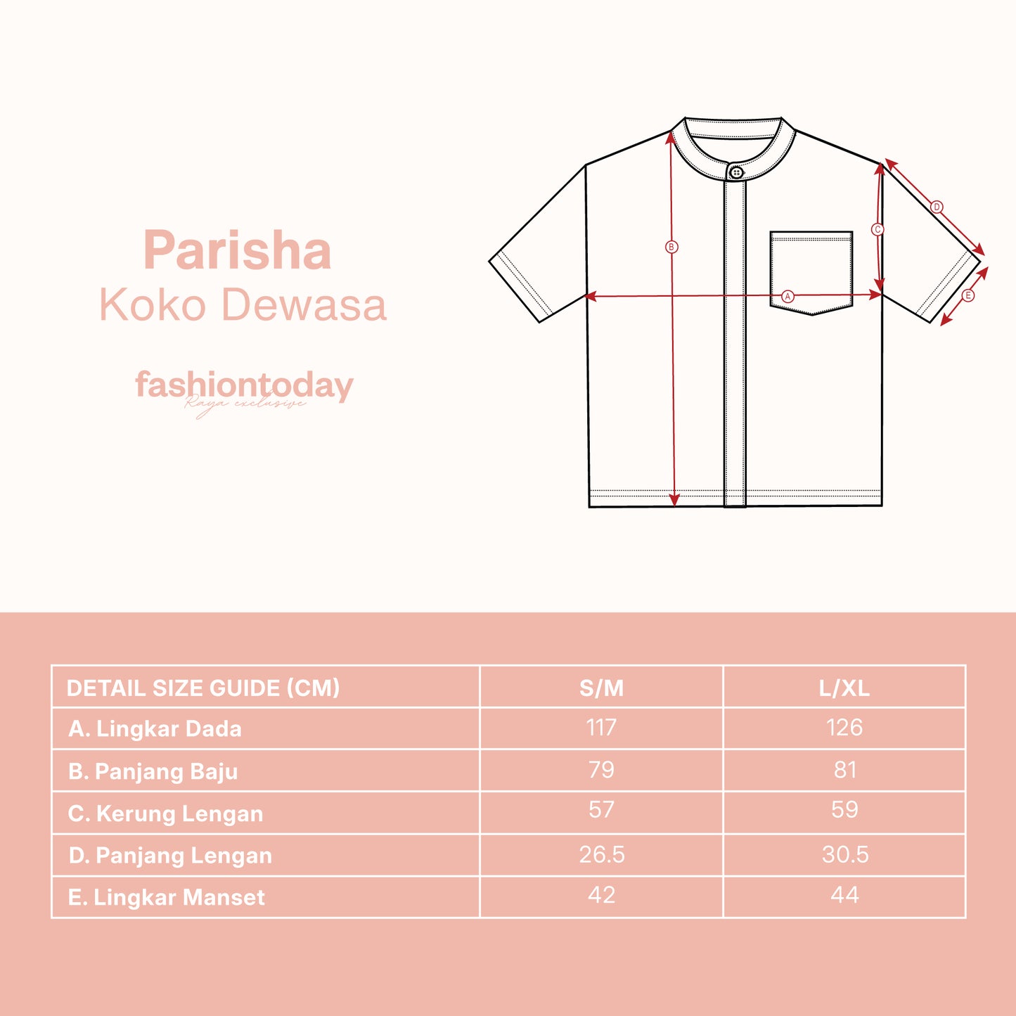 Parisha Koko Dewasa - Fashiontoday Raya Exclusive