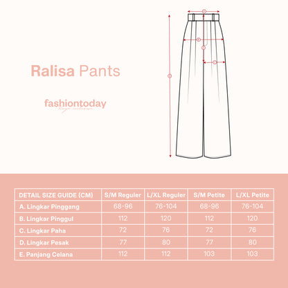 Ralisa Pants - Fashiontoday Raya Exclusive