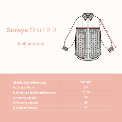 Soraya Shirt 2.0 - Fashiontoday Raya Exclusive