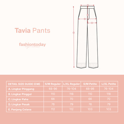Tavia Pants - Fashiontoday Raya Exclusive