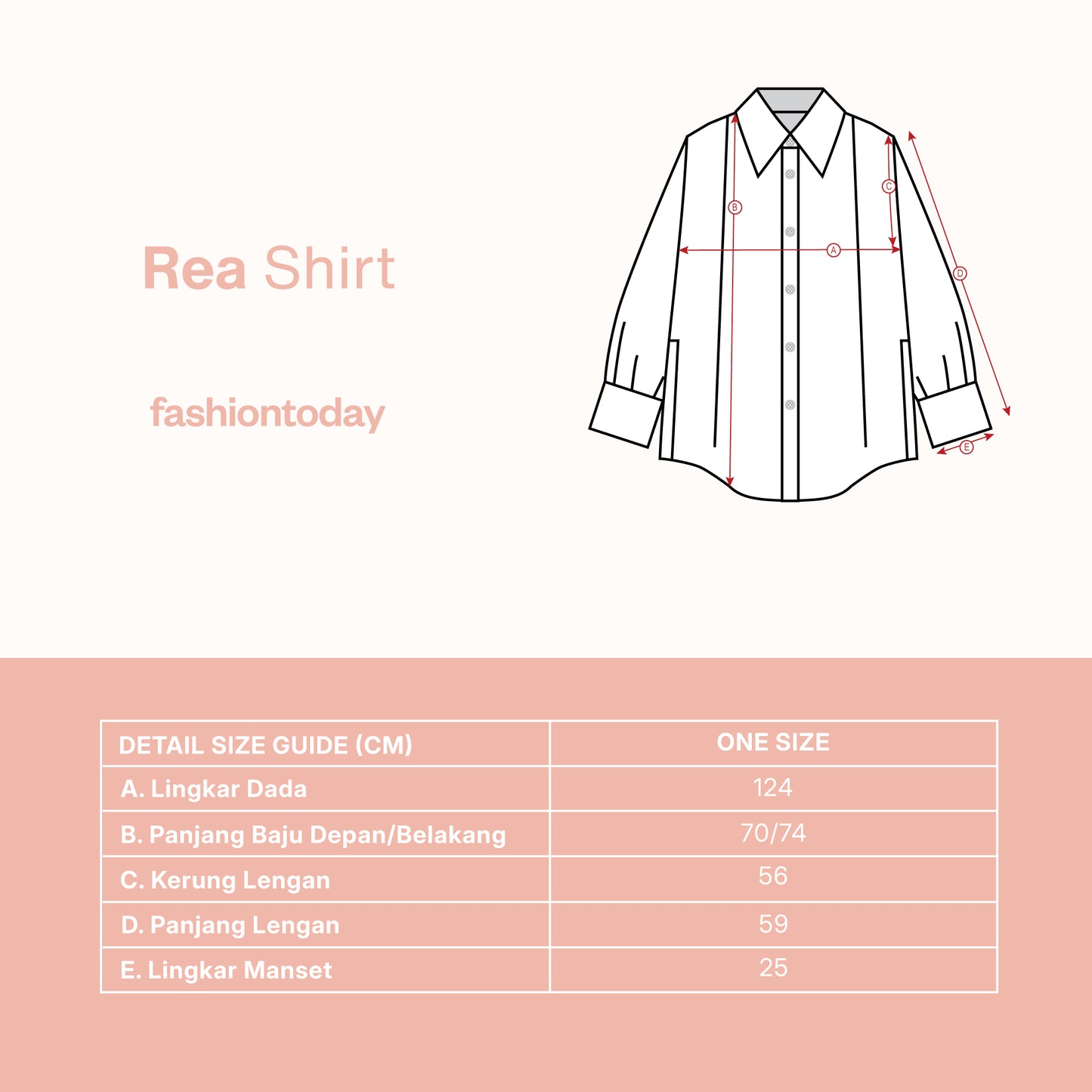 Rea Shirt - Fashiontoday