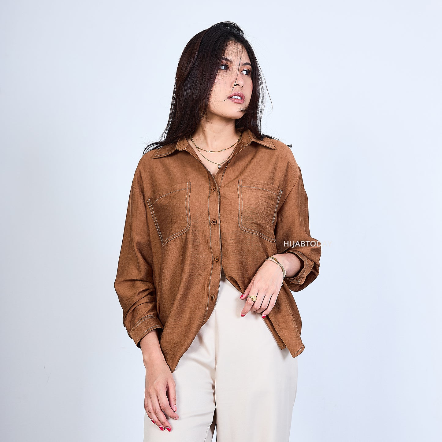 Ravela Shirt ( Kemeja Premium Hijabtoday  )