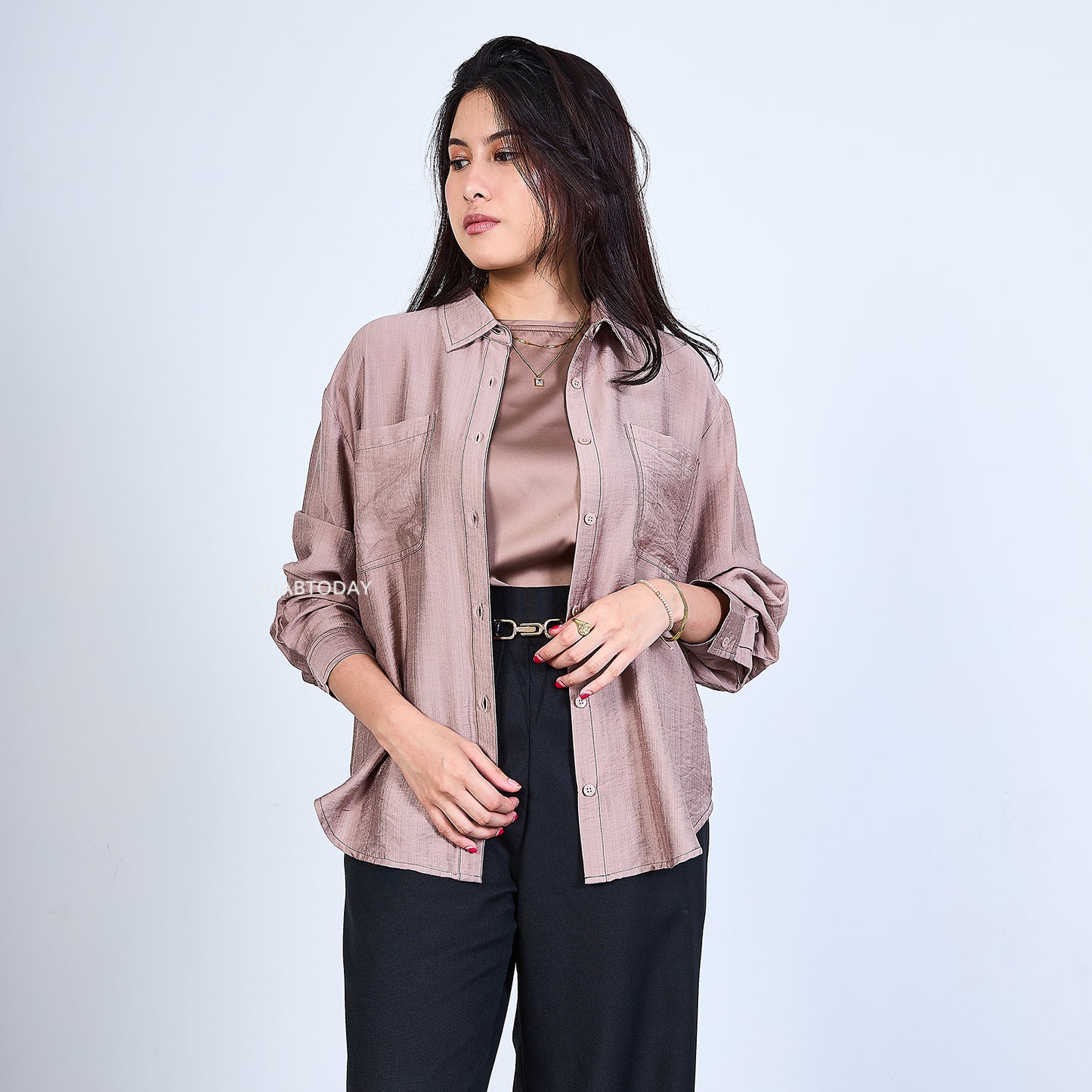 Ravela Shirt ( Kemeja Premium Hijabtoday  )