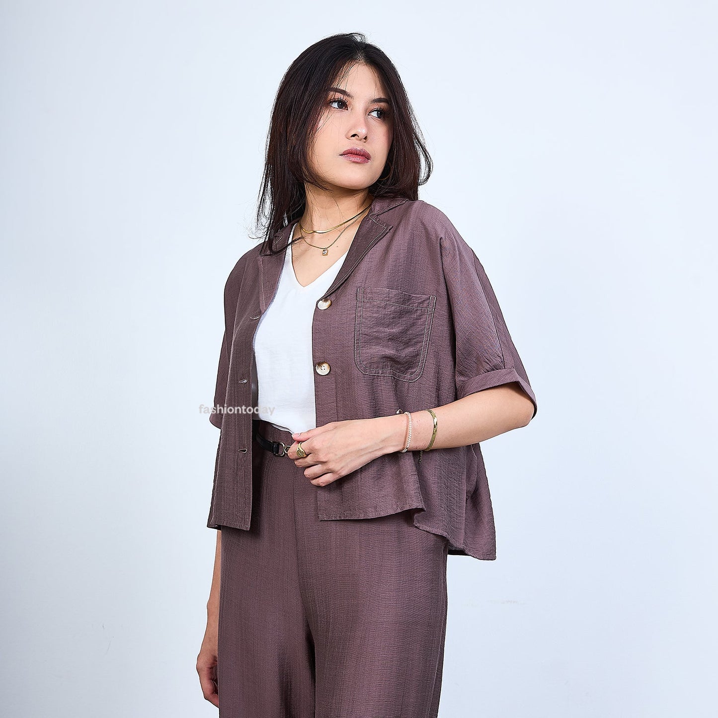 Halley Shirt ( Kemeja Premium Fashiontoday )