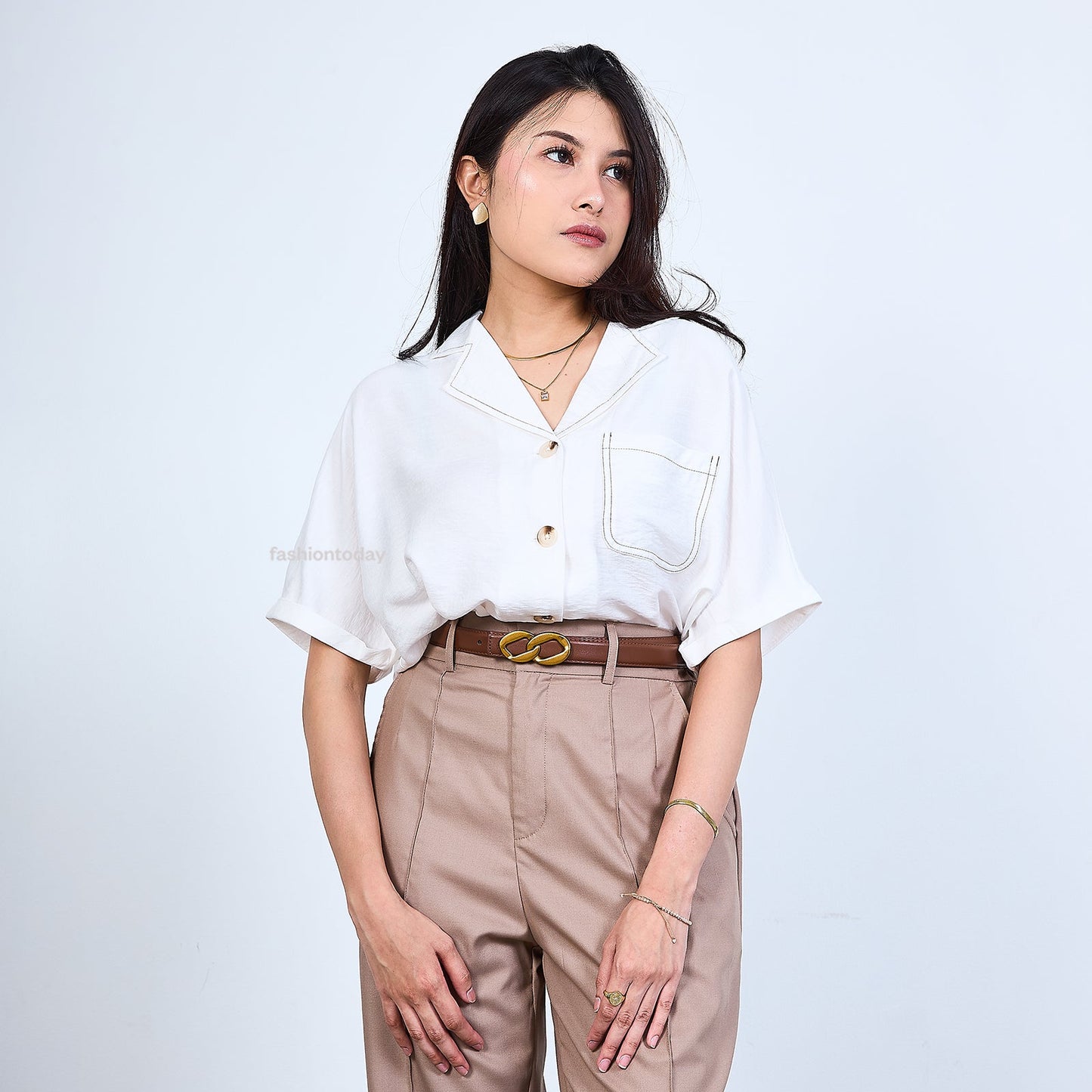 Halley Shirt ( Kemeja Premium Fashiontoday )