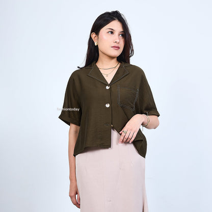 Halley Shirt ( Kemeja Premium Fashiontoday )