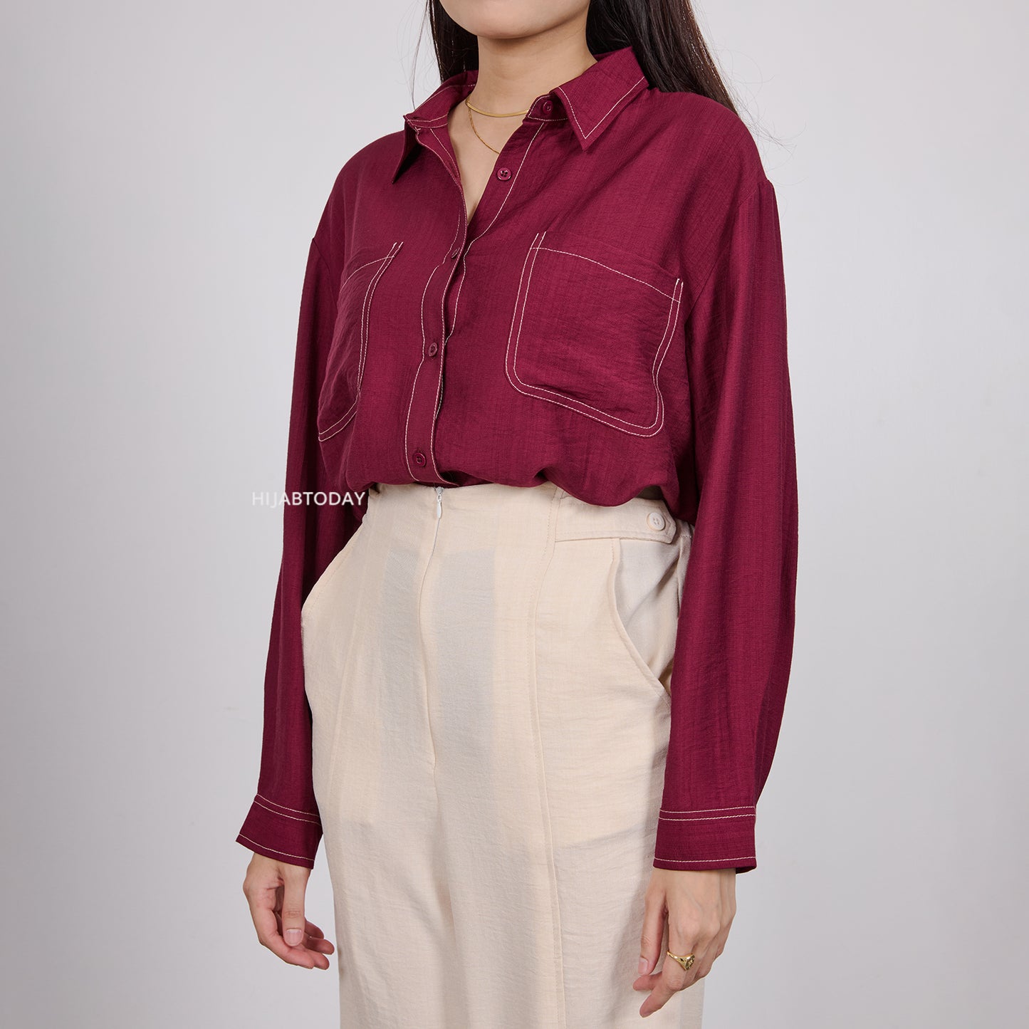 Ravela Shirt ( Kemeja Premium Hijabtoday  )