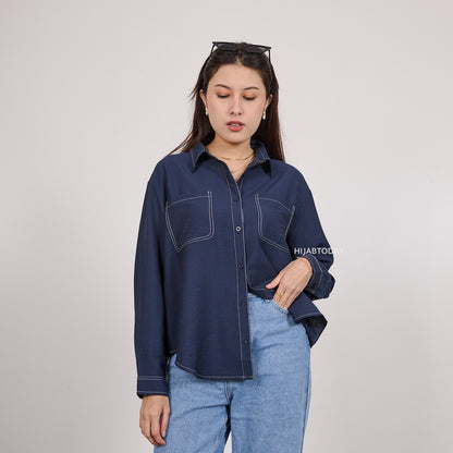 Ravela Shirt ( Kemeja Premium Hijabtoday  )