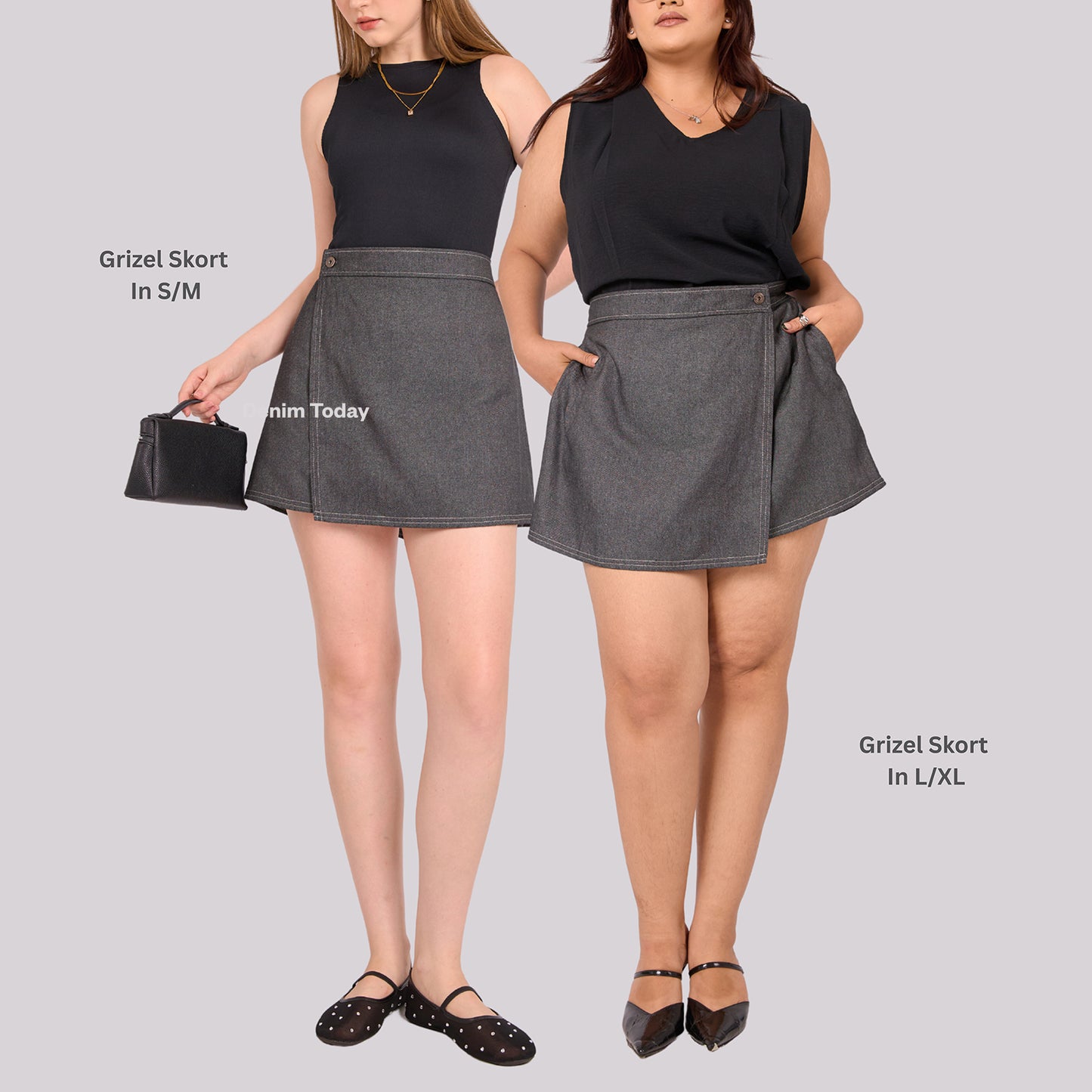 Grizel Skort - Denim Today