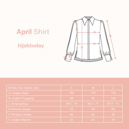April Shirt - Hijab Today