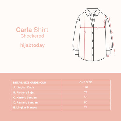 Carla Shirt Checkered - Hijab Today