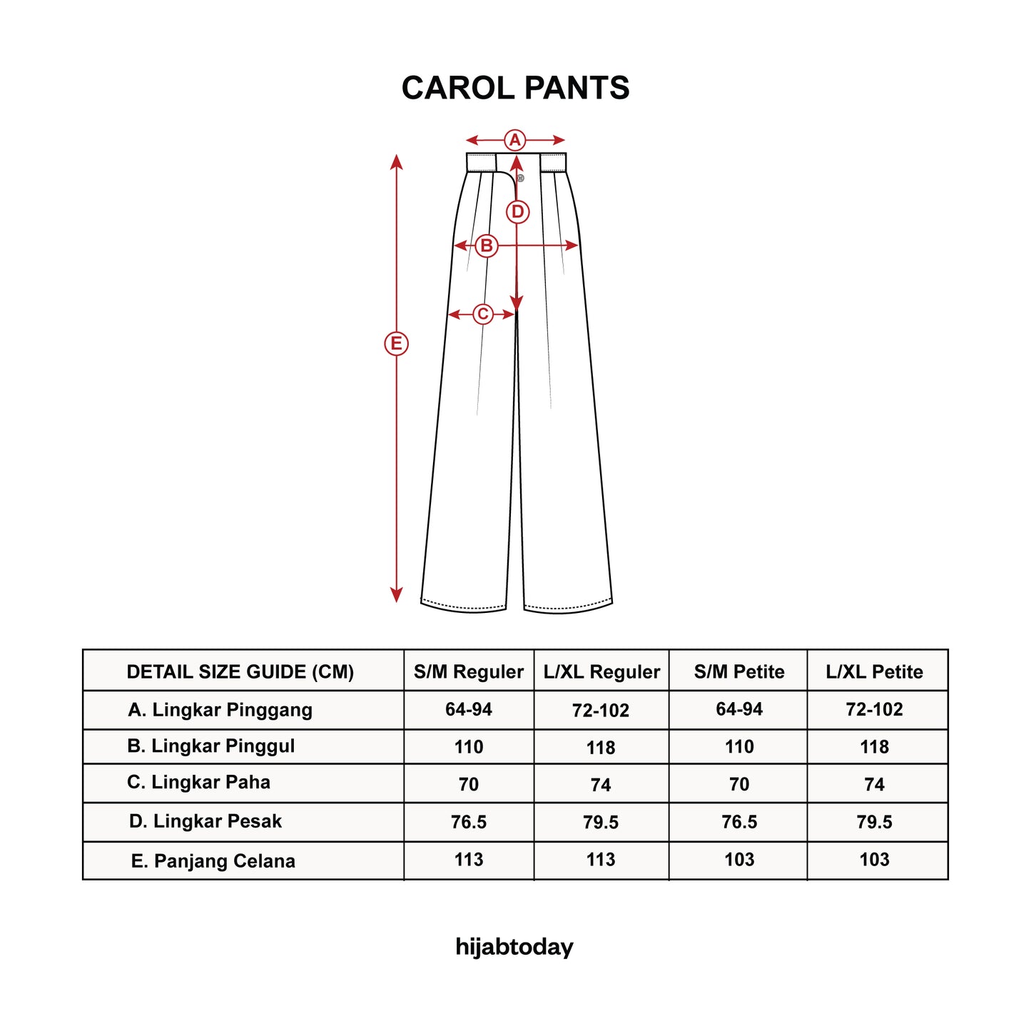 Carol Pants - Hijab Today