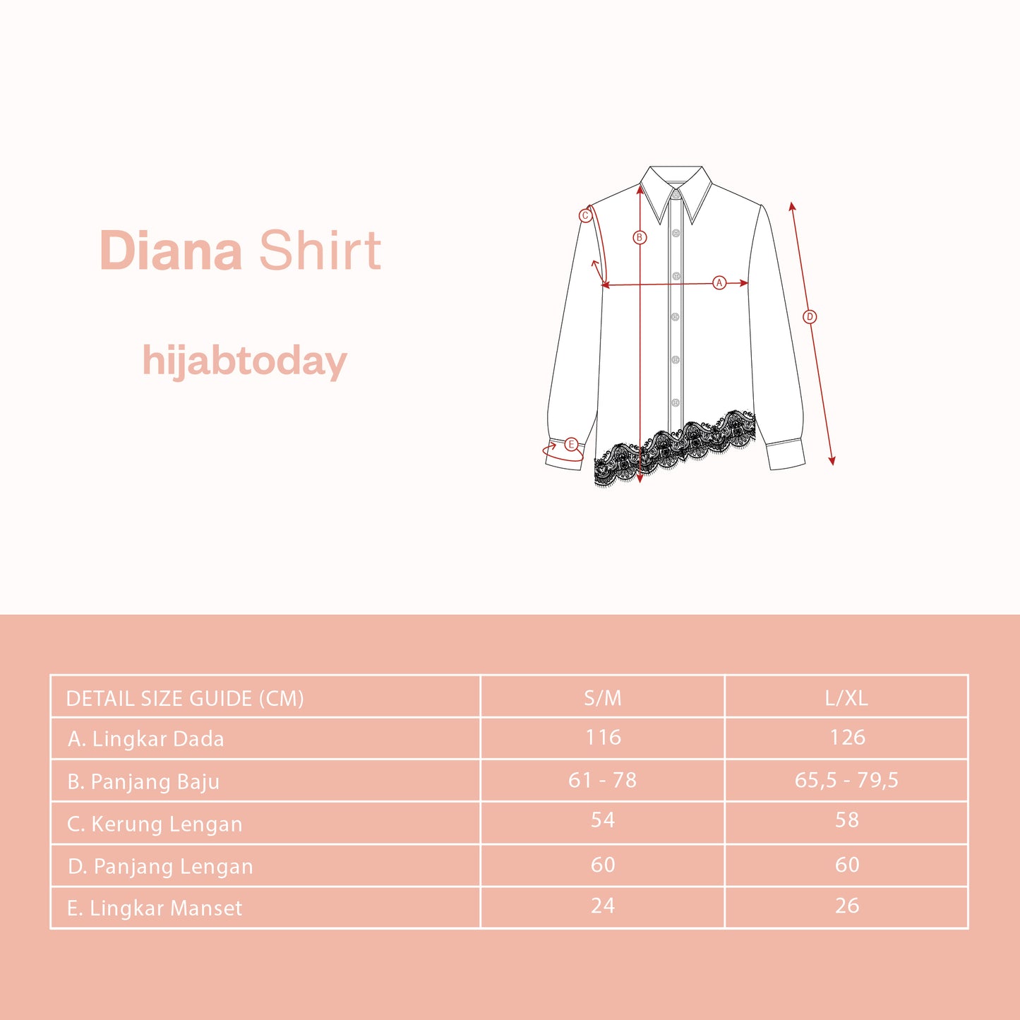 Diana Shirt - Hijab Today