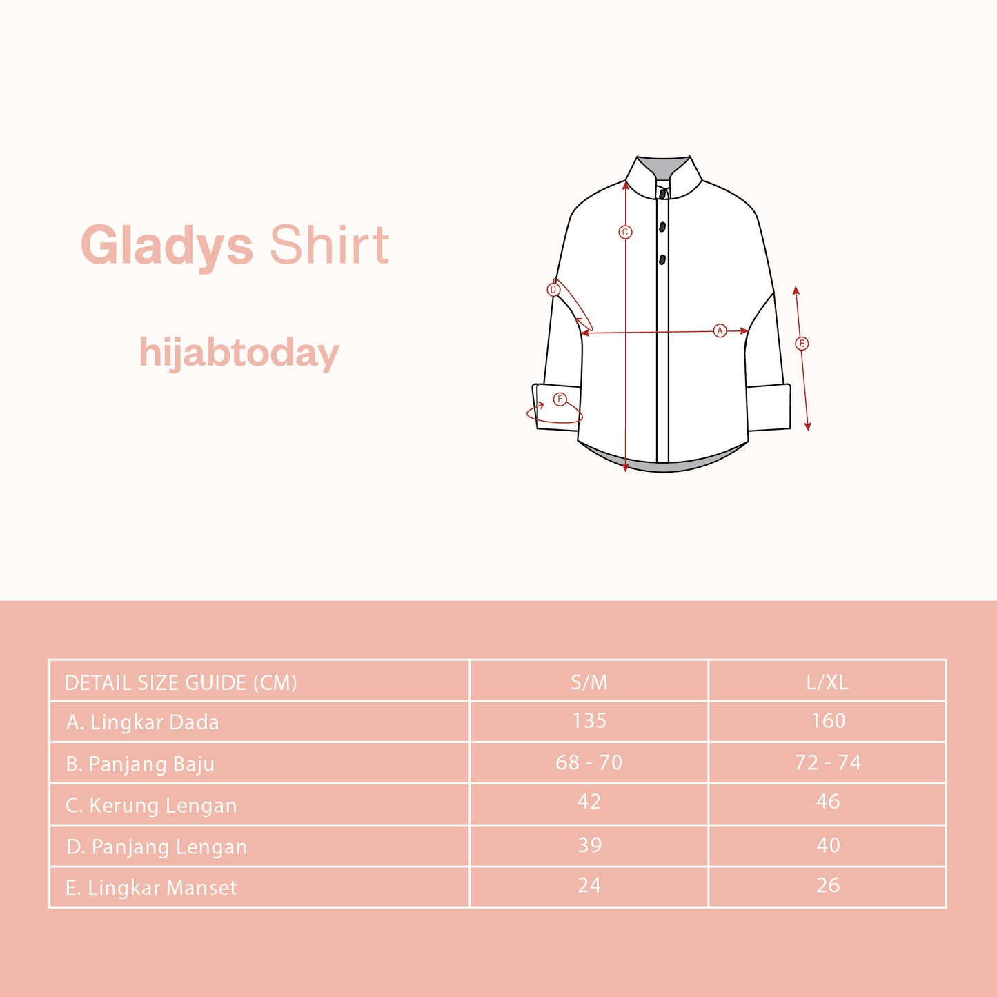 Gladys Shirt - Hijab Today