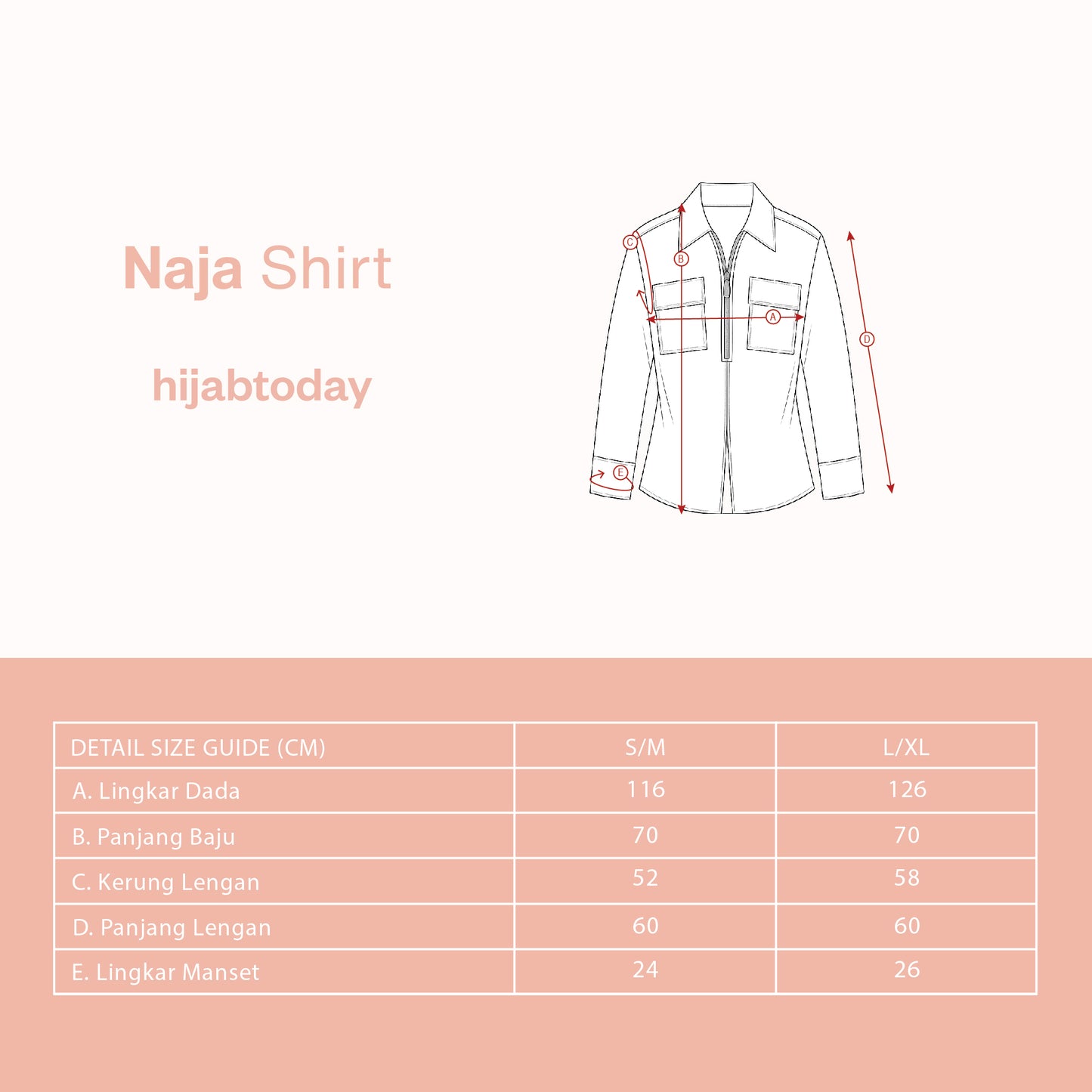 Naja Shirt - Hijab Today