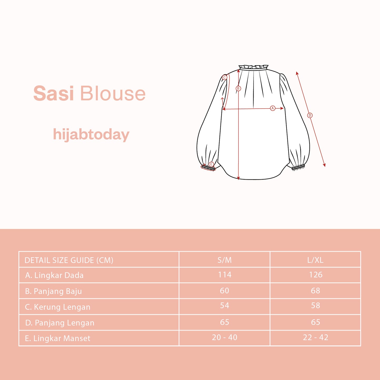 Sasi Blouse - Hijab Today