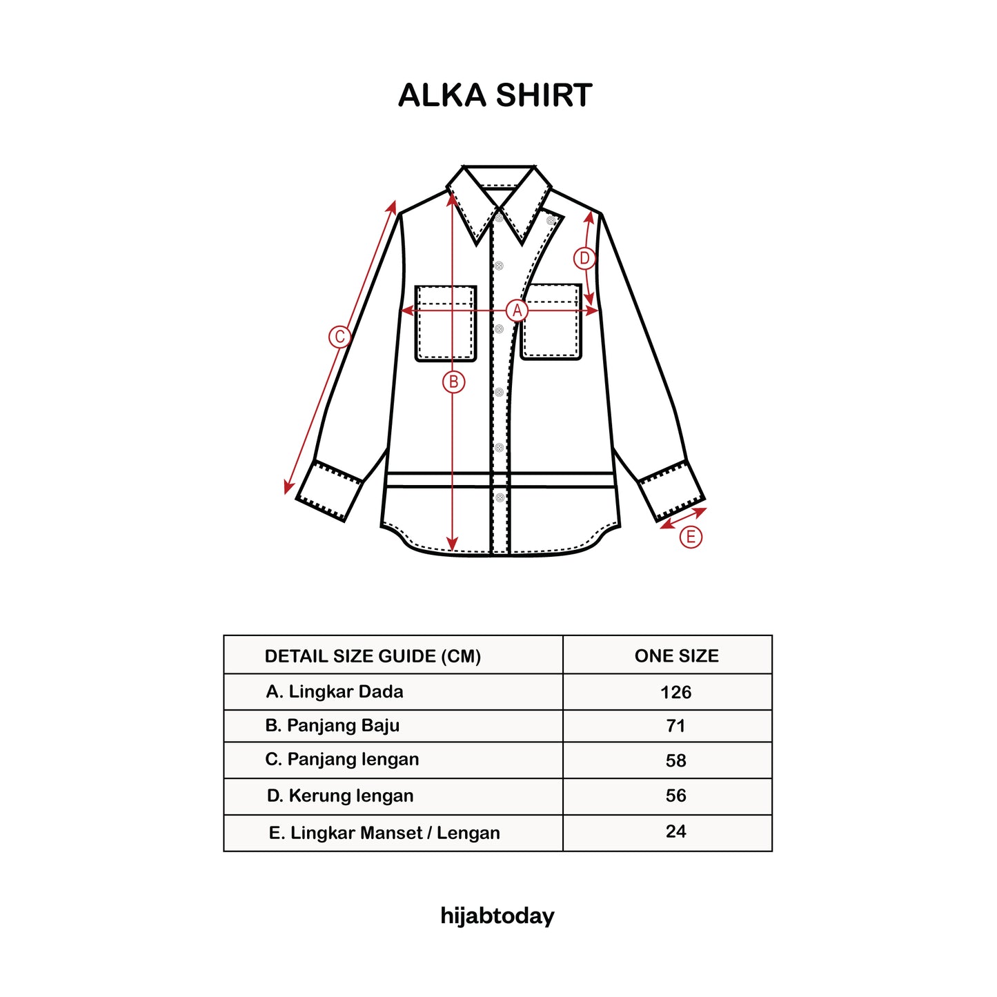 Alka Shirt - Hijab Today