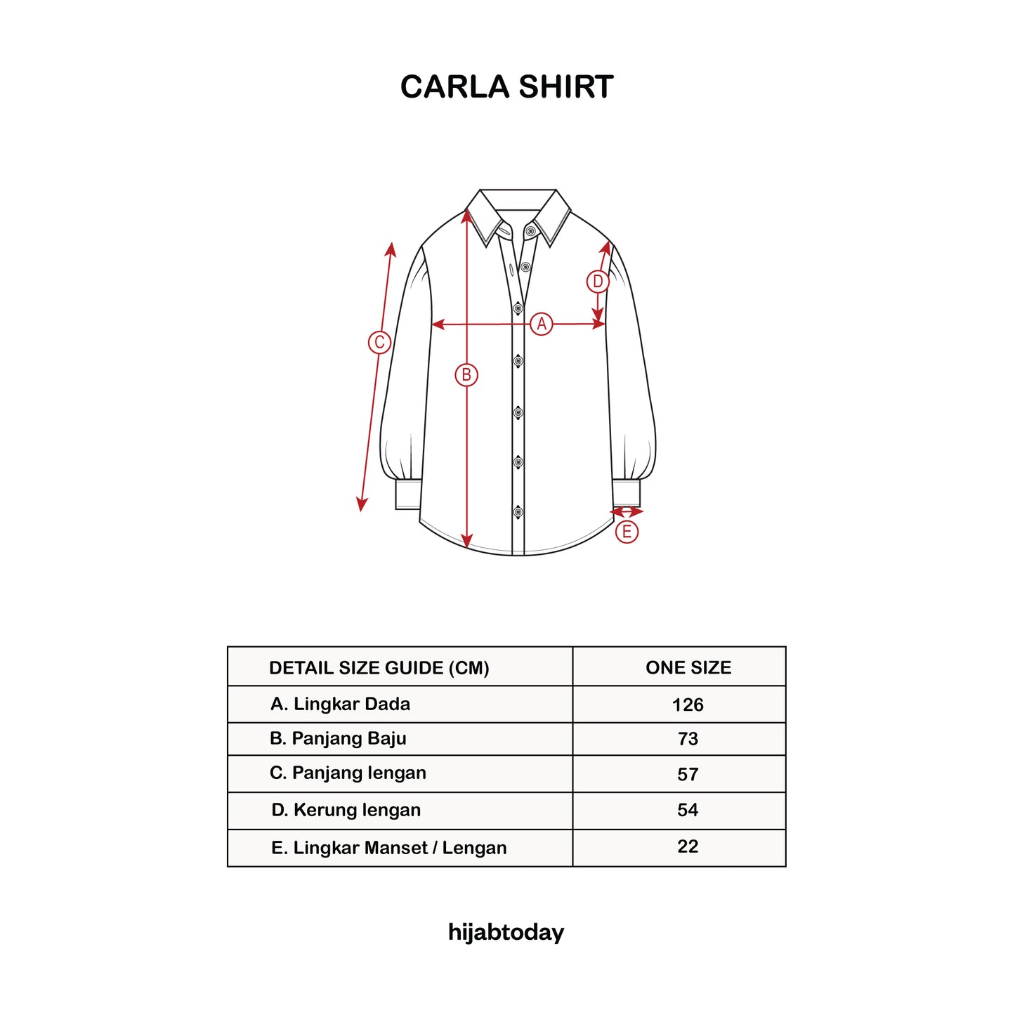 Carla Shirt - Hijab Today