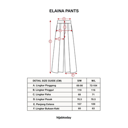Elaina Pants ( Celana Panjang Premium Hijabtoday )