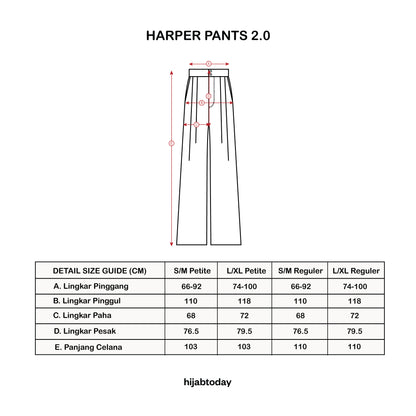 Harper Pants 2.0 - Hijab Today