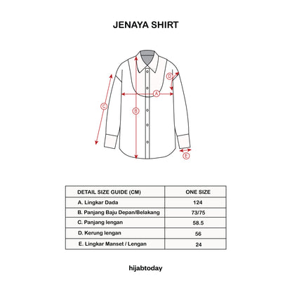 Jenaya Shirt - Hijabtoday