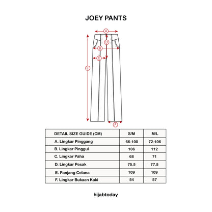 Joey Pants ( Celana Premium Hijabtoday )