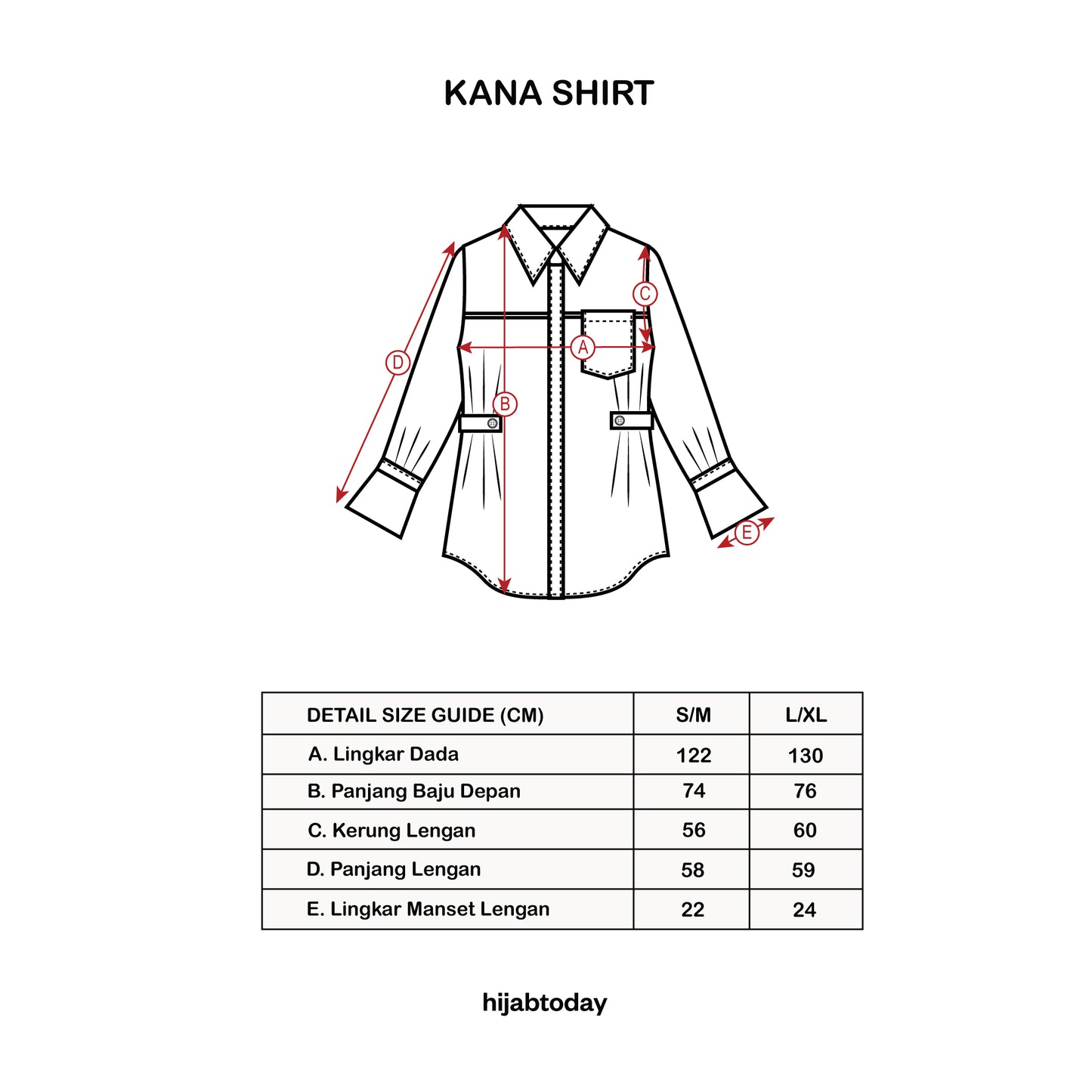 Kana Shirt - Hijab Today