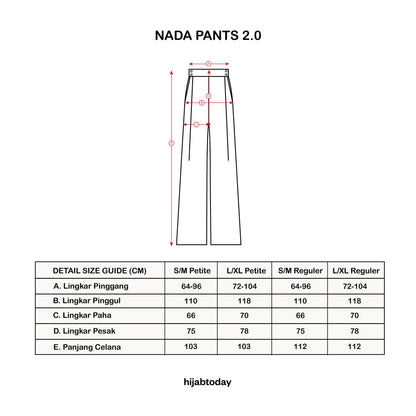 Nada Pants 2.0 - Hijab Today