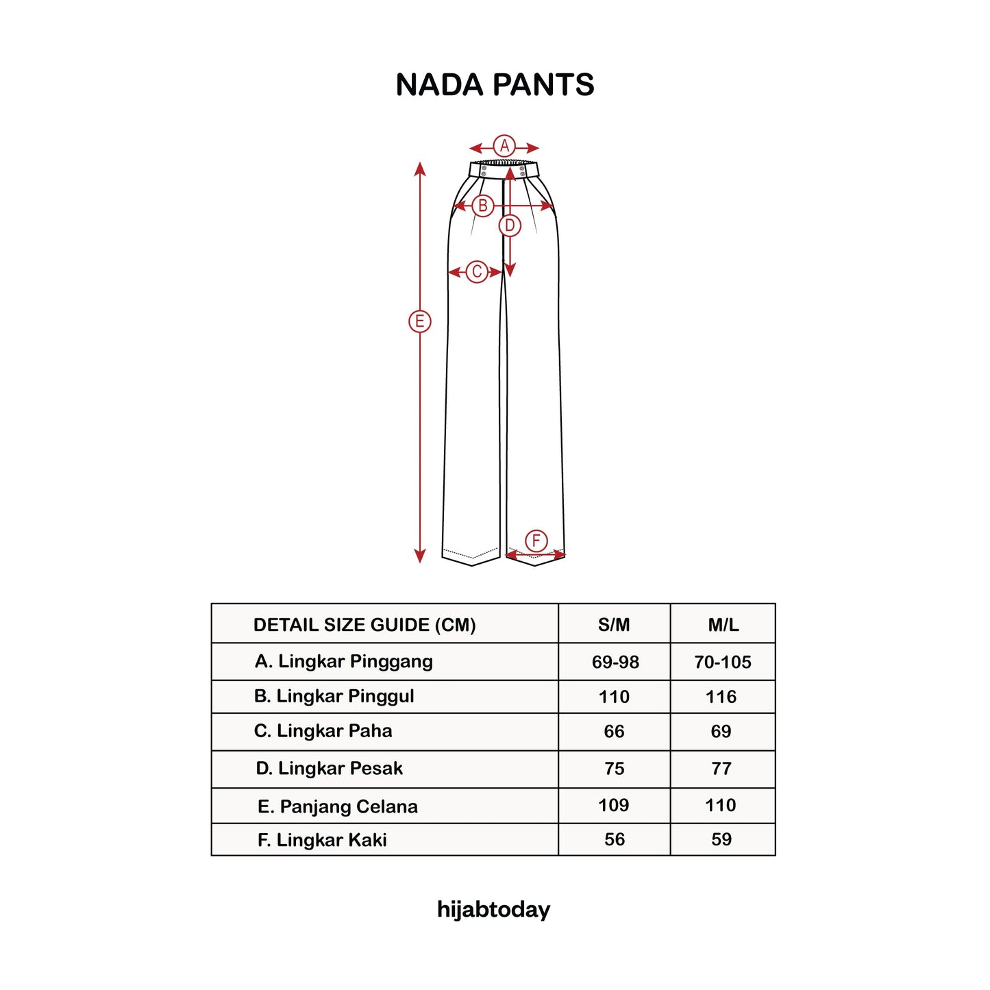 Nada Pants - Hijabtoday