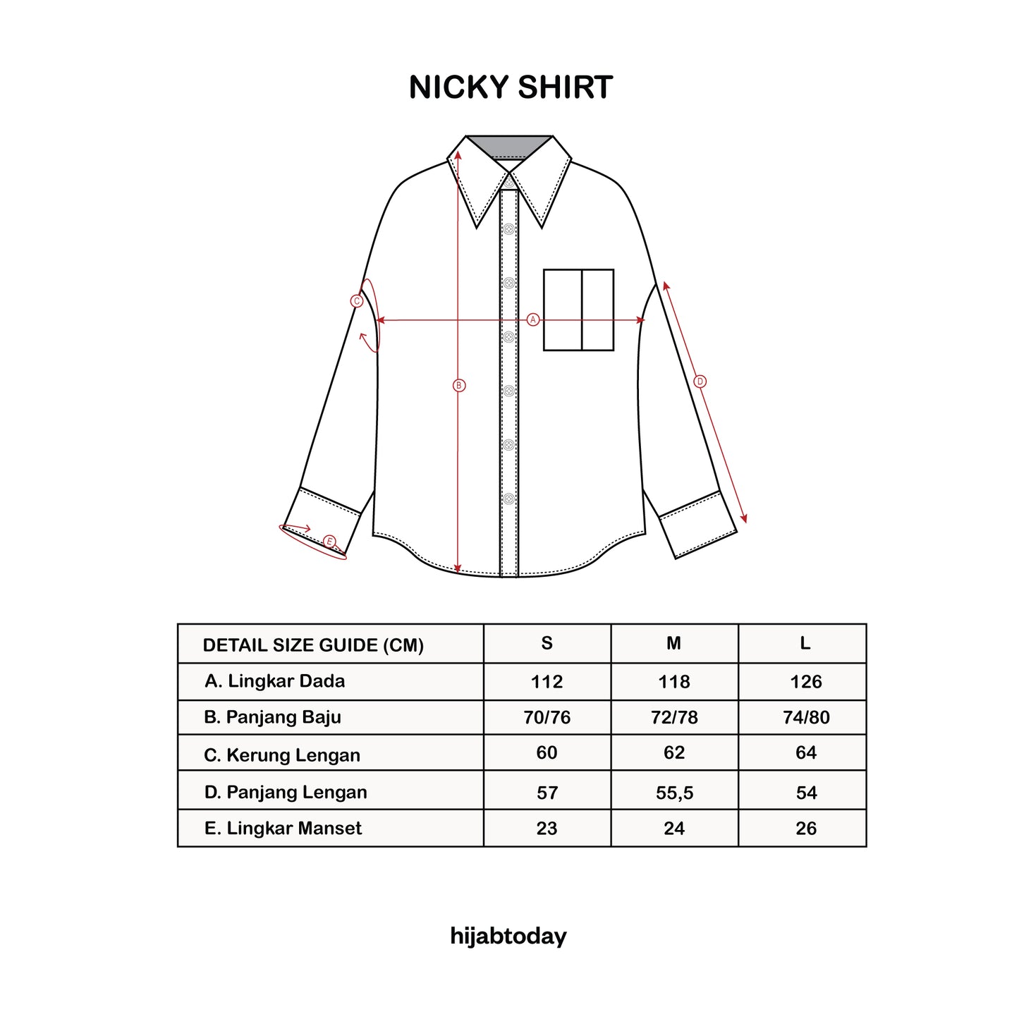Nicky Shirt - Hijab Today