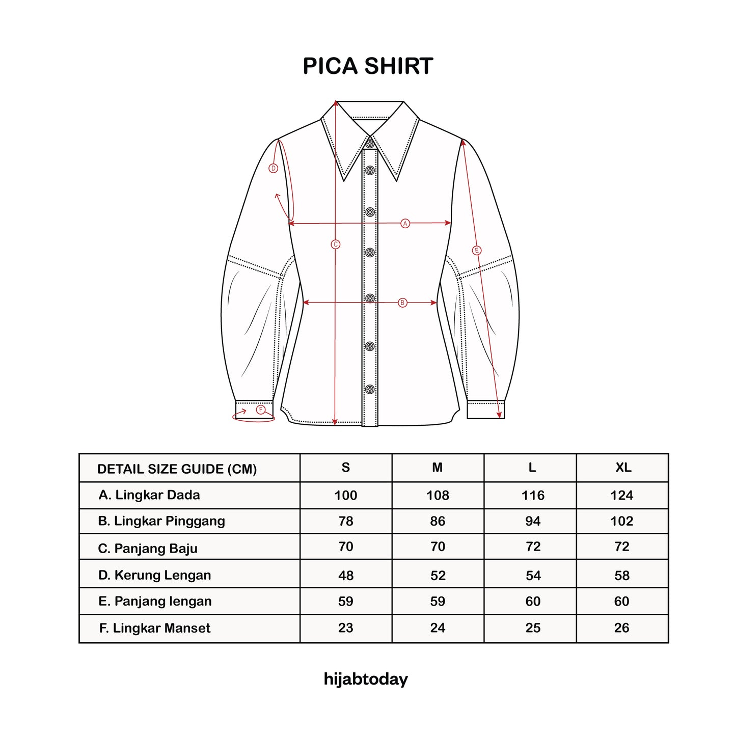 Pica Shirt - Hijab Today