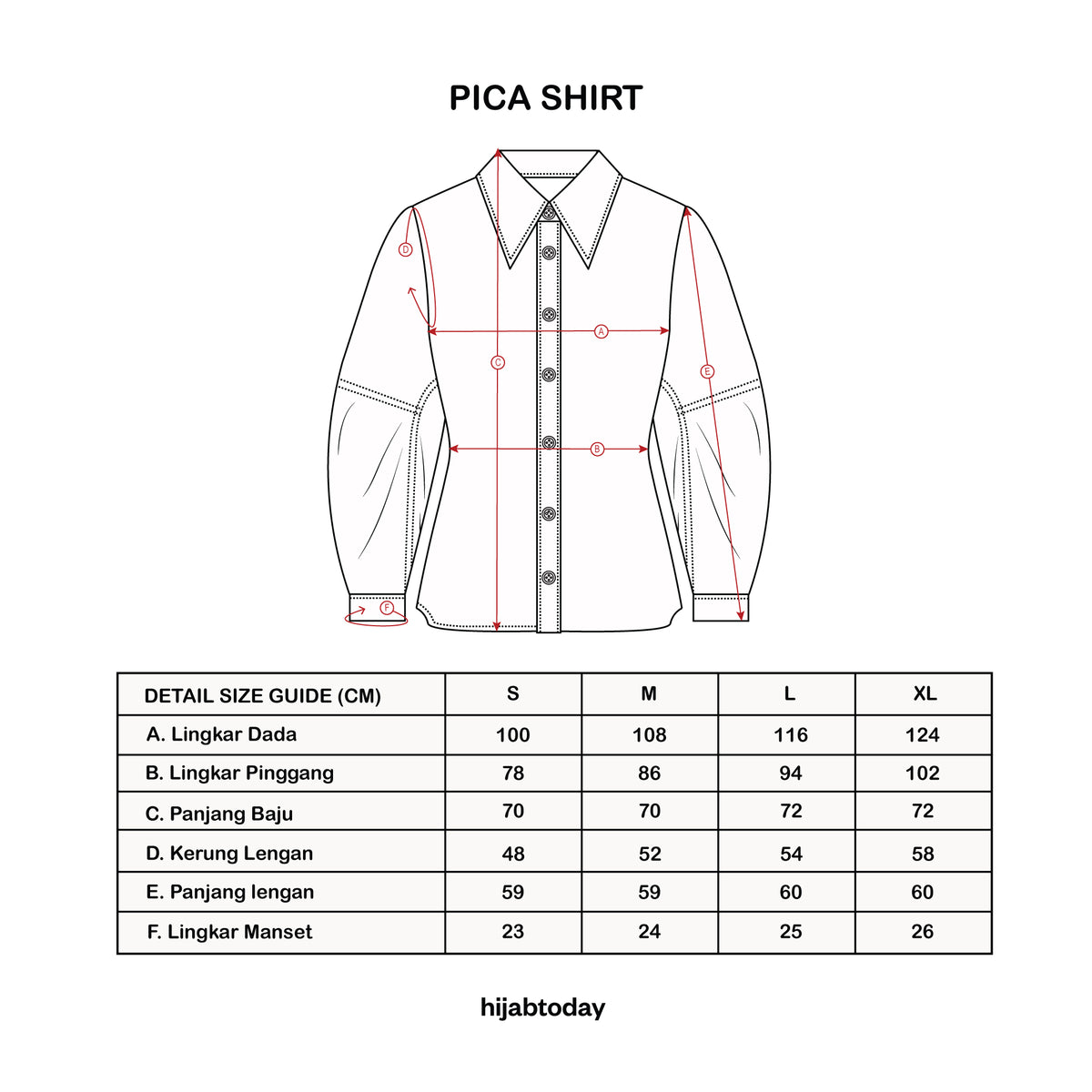 Pica Shirt - Hijab Today