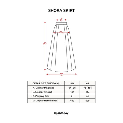 Shora Skirt ( Rok Premium Hijabtoday )