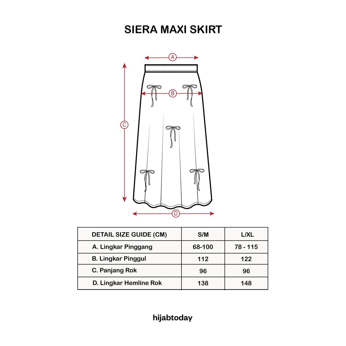 Siera Maxi Skirt - Hijab Today