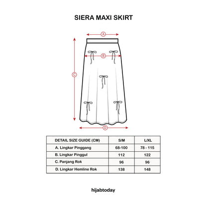 Siera Maxi Skirt - Hijab Today