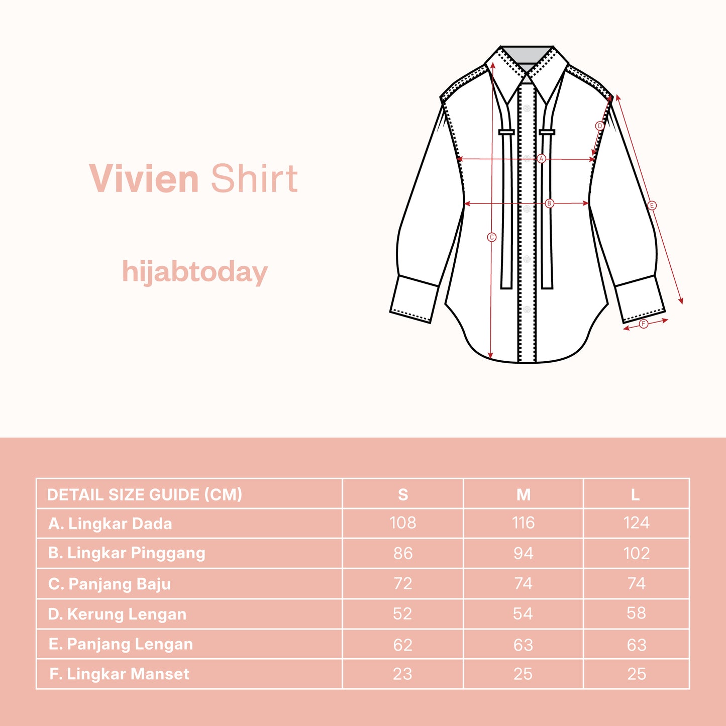 Vivien Shirt - Hijab Today